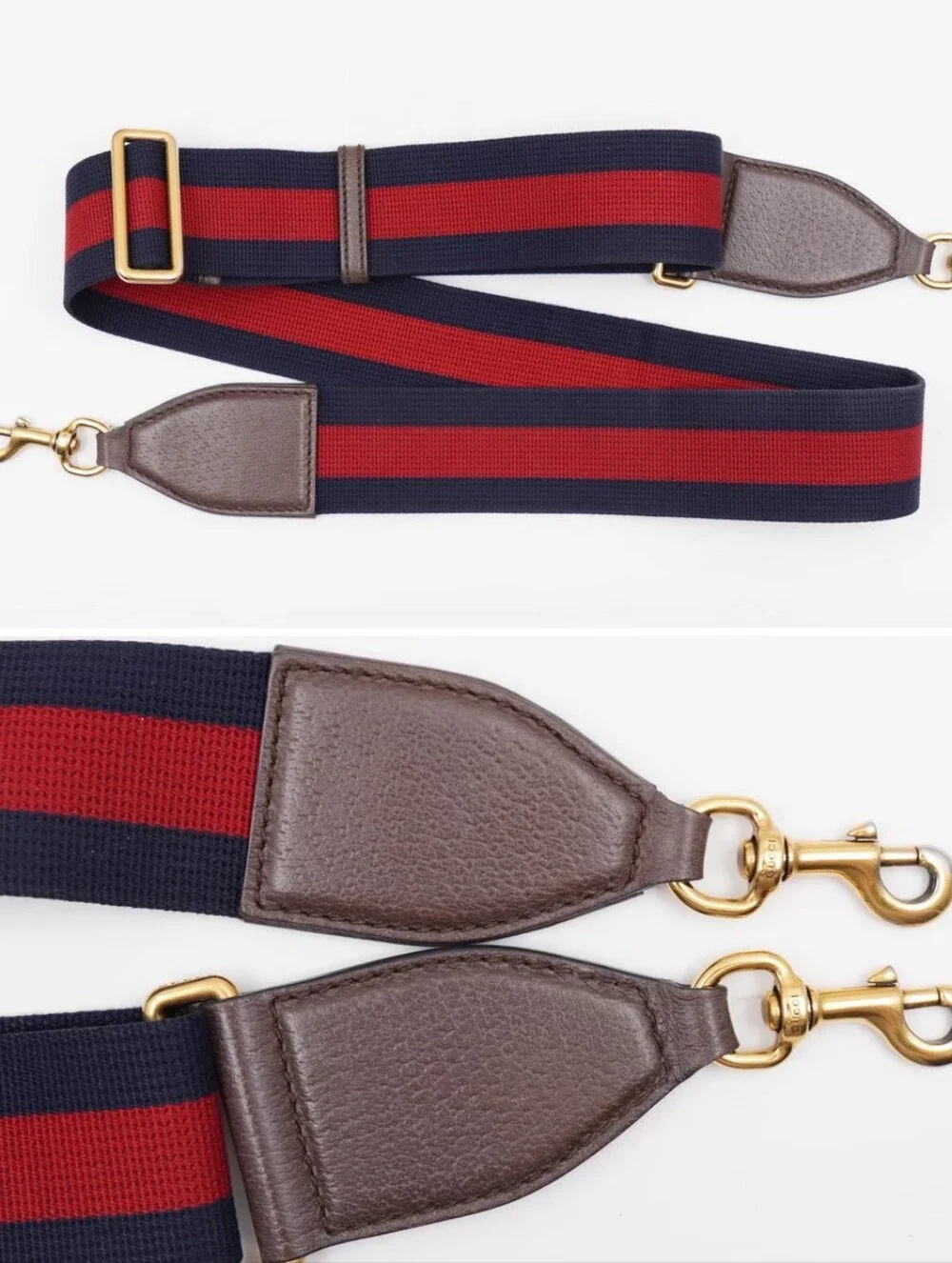 CE04 💗 GUCCI GG Supreme Monogram Web Ophidia Wristlet Shoulder Bag
